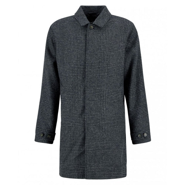Lorden Wool Overcoat - Charcoal