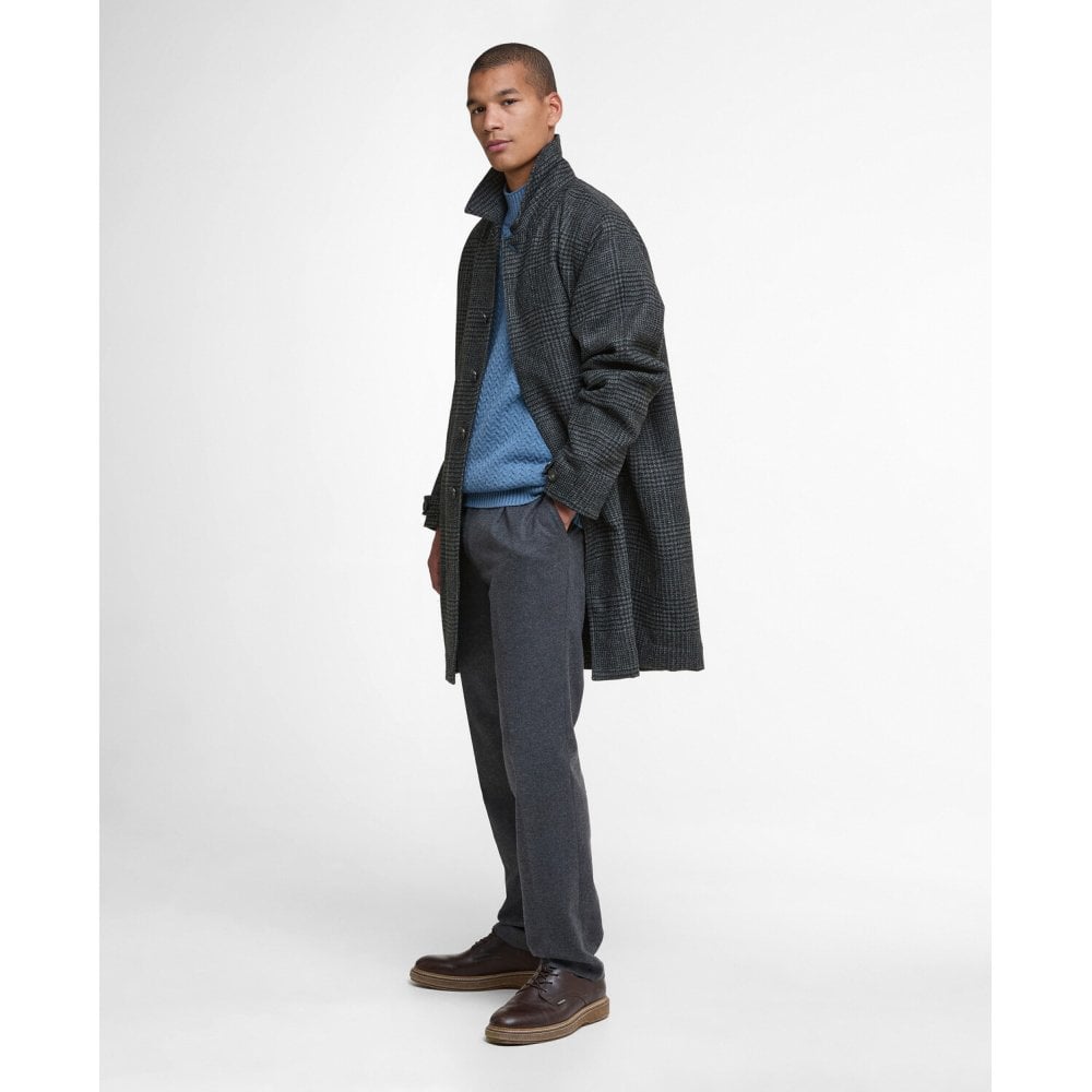 Lorden Wool Overcoat - Charcoal