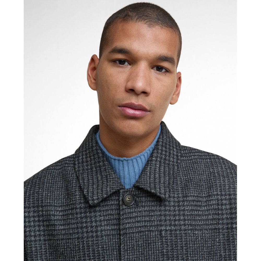 Lorden Wool Overcoat - Charcoal