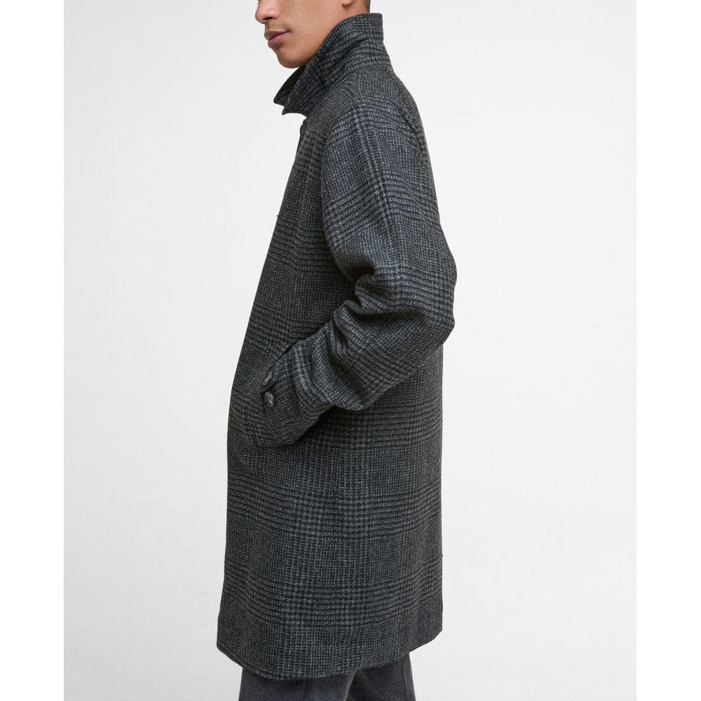 Lorden Wool Overcoat - Charcoal