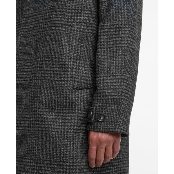 Lorden Wool Overcoat - Charcoal