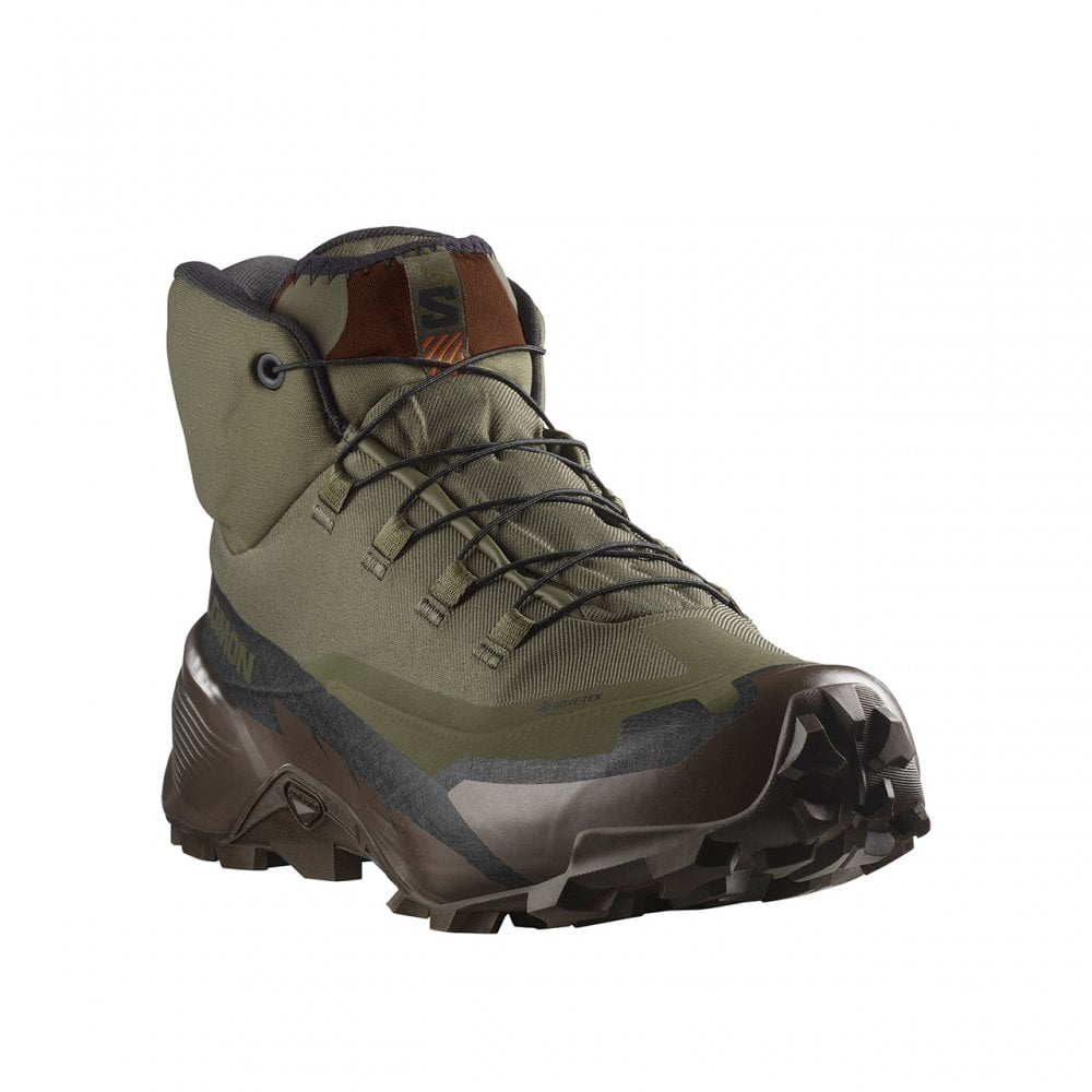Cross Hike Tracker Gore-Tex Boot - Green/Earth Brown/ Black