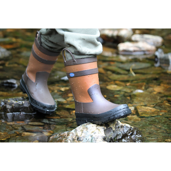 Splash Kids' Waterproof Boot - Walnut