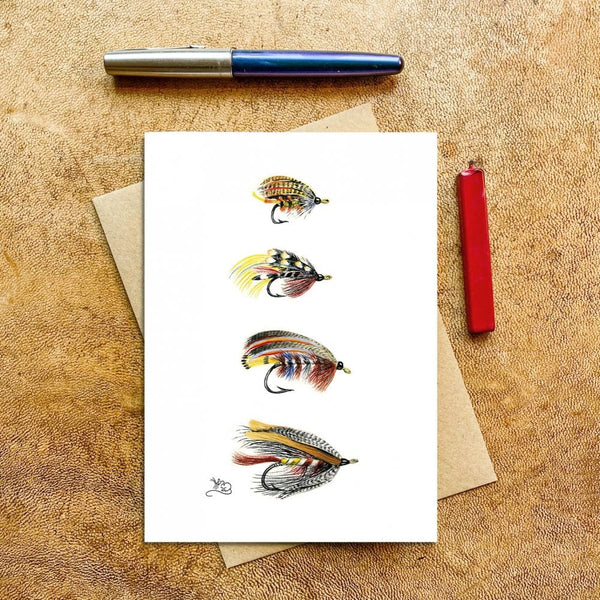 Salmon Flies Card 2