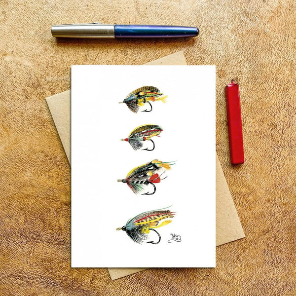 Salmon Flies Card 3