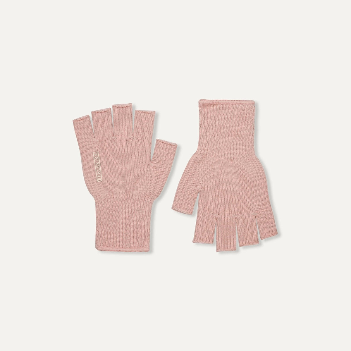 Thornham  -Merino Fingerless Glove -  Pink