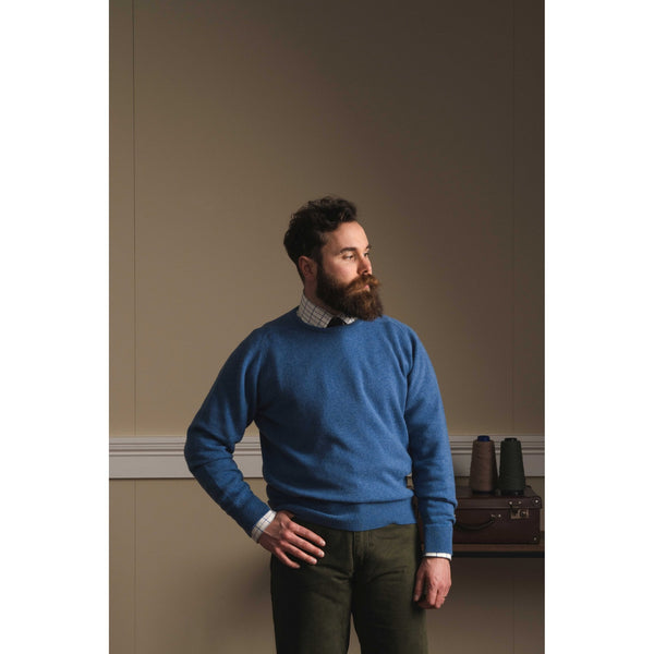 Basic Saddle Crew - Astra Blue