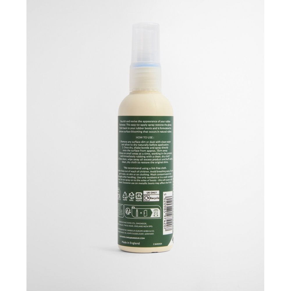 Barbour Rubber Footwear Buffing Spray