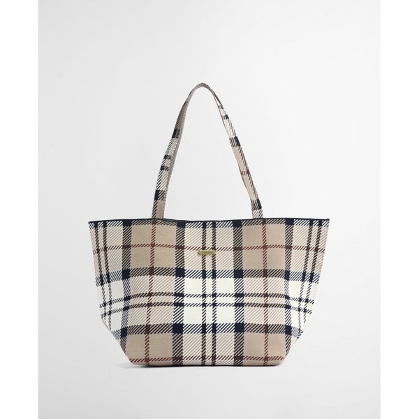 Layla Tartan Large Tote Bag - Rosewood Tartan