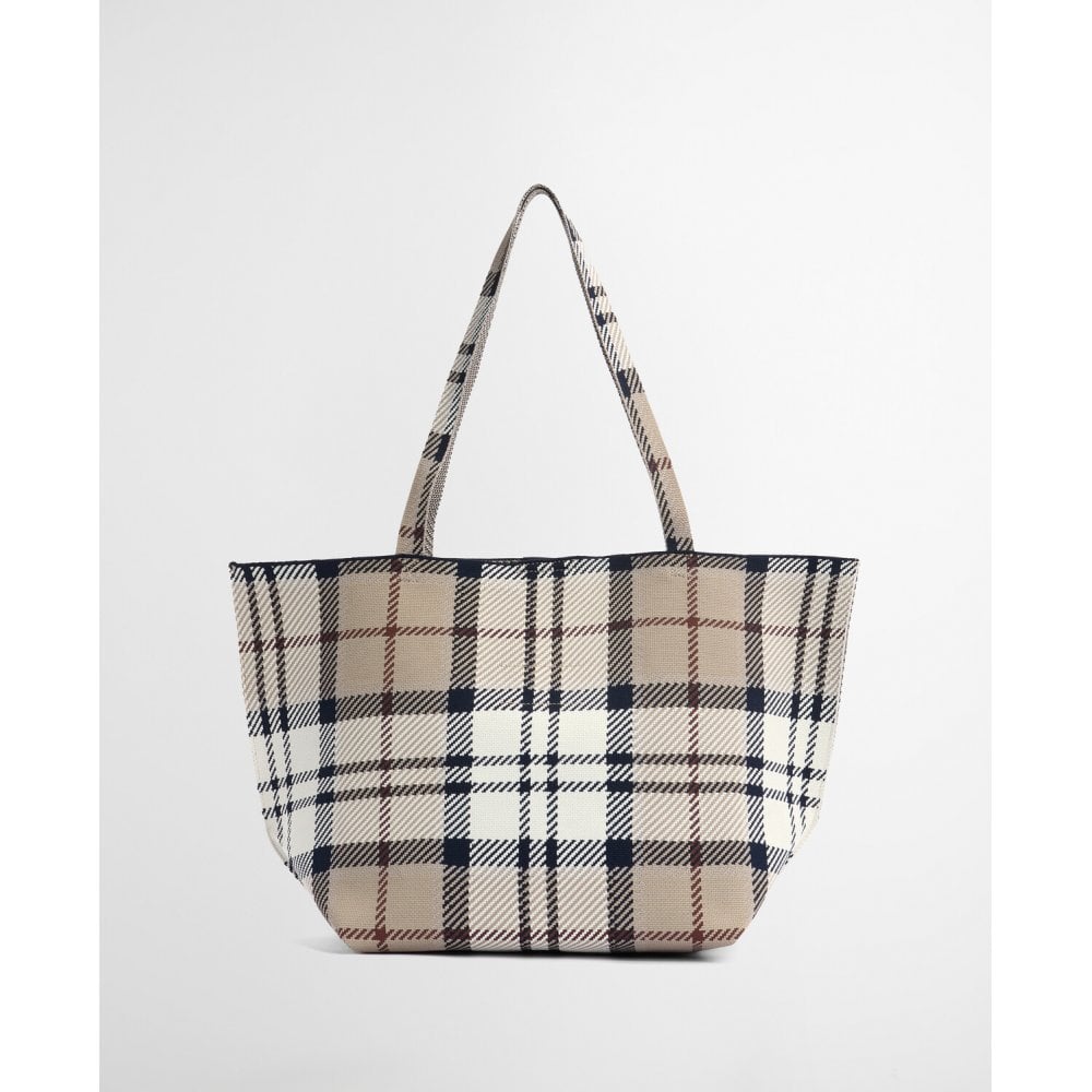 Layla Tartan Large Tote Bag - Rosewood Tartan