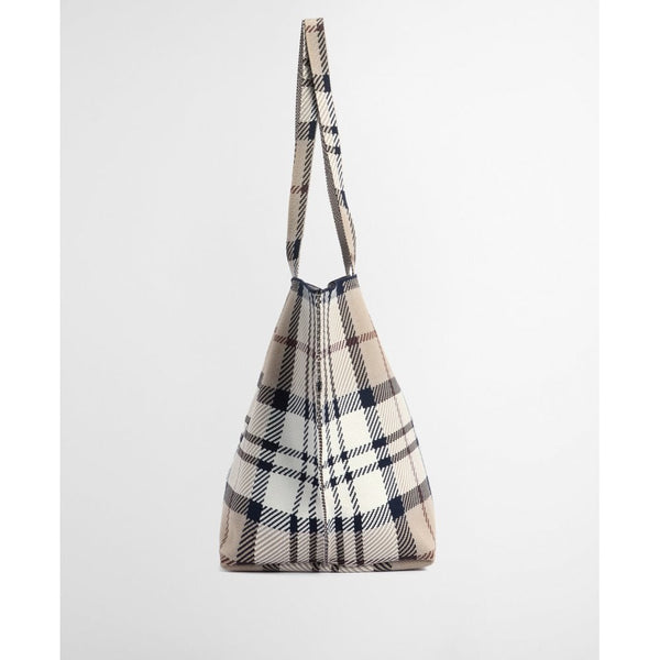 Layla Tartan Large Tote Bag - Rosewood Tartan