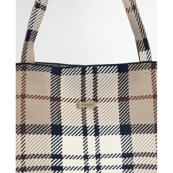 Layla Tartan Large Tote Bag - Rosewood Tartan