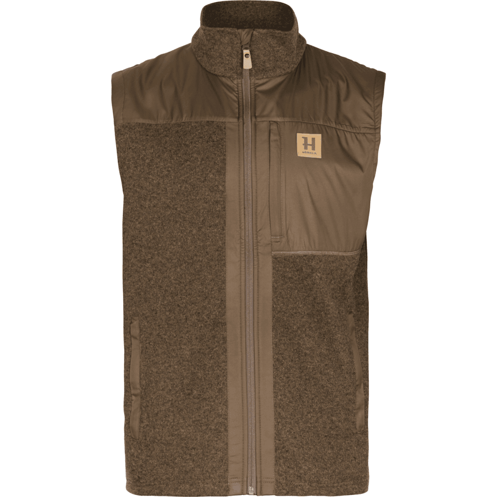 Kalix Fleece Waistcoat - Dark Earth