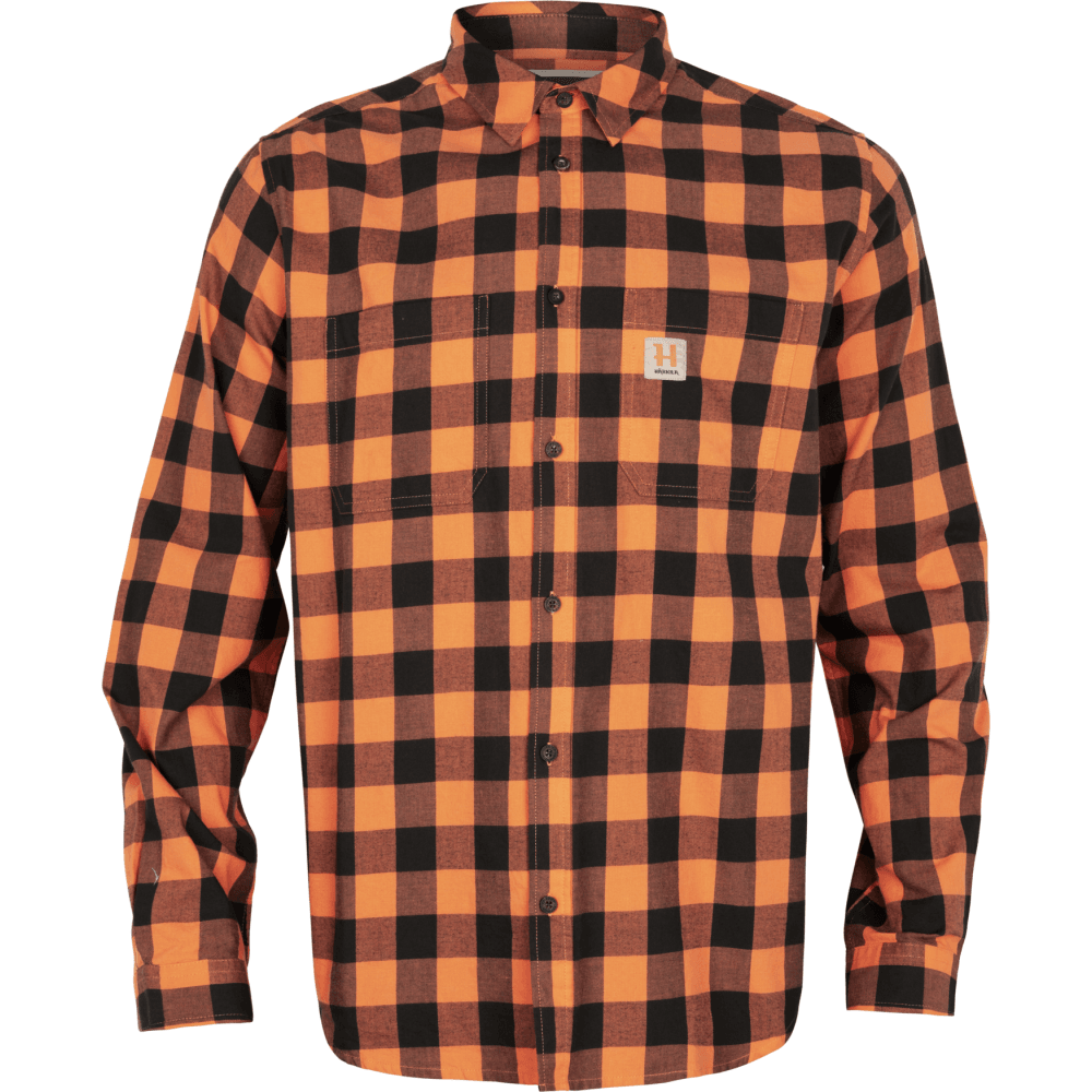 Scandinavian L/S Shirt - Mandarin check