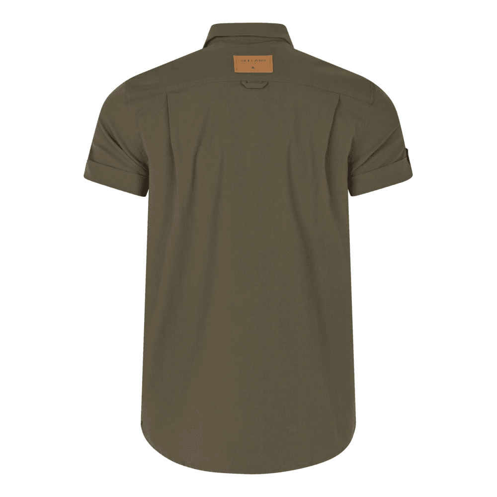 Selous S/S Cargo Shirt - Grape Leaf