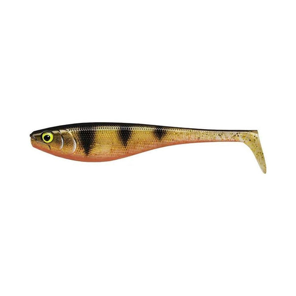 Peto Soft Lure in Black Red Copper Pattern