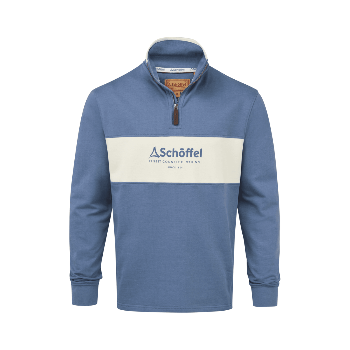 Trencrom Quarter Zip - Vintage Indigo/Stone