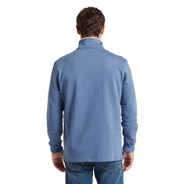 Trencrom Quarter Zip - Vintage Indigo/Stone