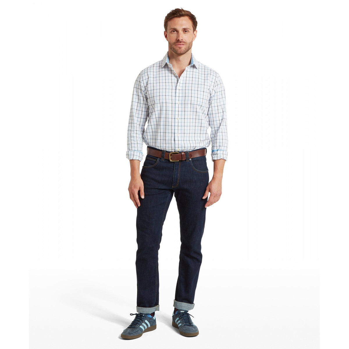 Baconsthorpe Tailored Shirt - Mountain Blue