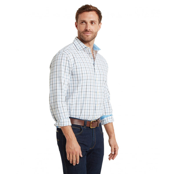 Baconsthorpe Tailored Shirt - Mountain Blue