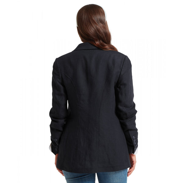 Henley Linen Blazer