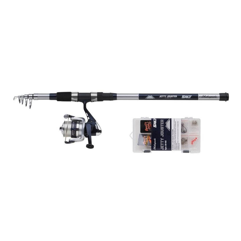 Salt Jetty Jouster 8ft 20-60g Telescopic Combo Set