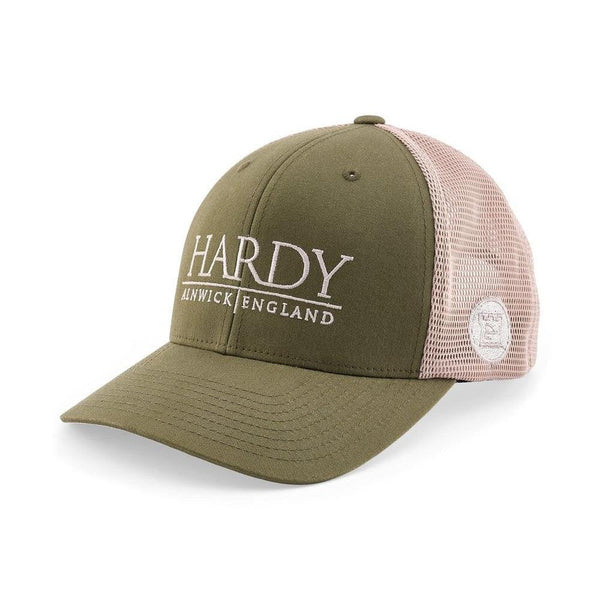Flexfit 110 Wordmark Trucker Hat in Olive