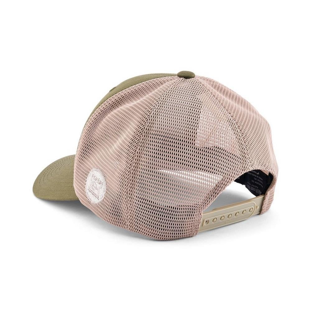 Flexfit 110 Wordmark Trucker Hat in Olive
