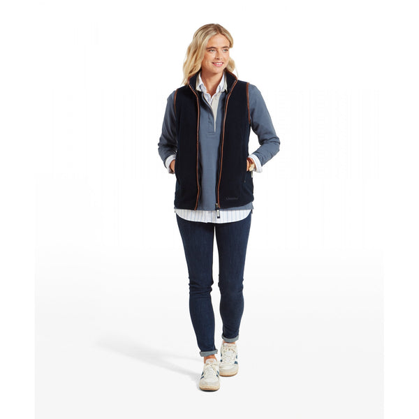 Lyndon II Fleece Gilet - Navy