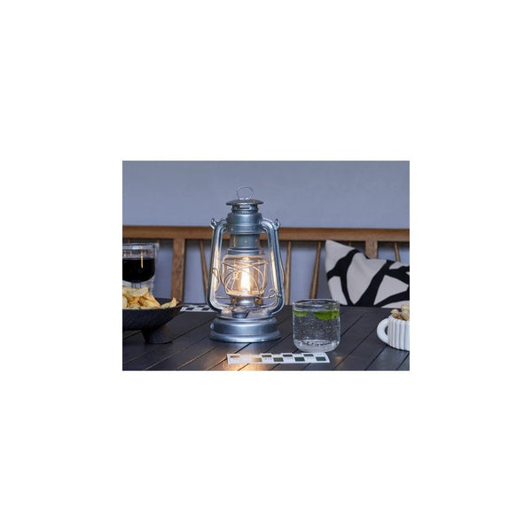 Baby Special 276 Hurricane LED Lantern - Zink Plate