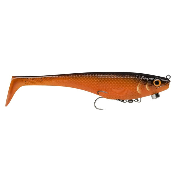 Soft Peto Pre-Rigged Lure in Lava Roach Pattern