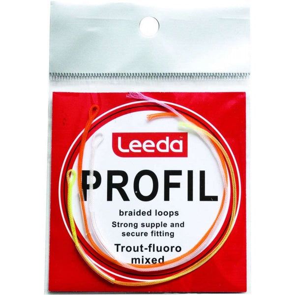 Profil Braided Loops Trout Flouro Mixed Braided Loops