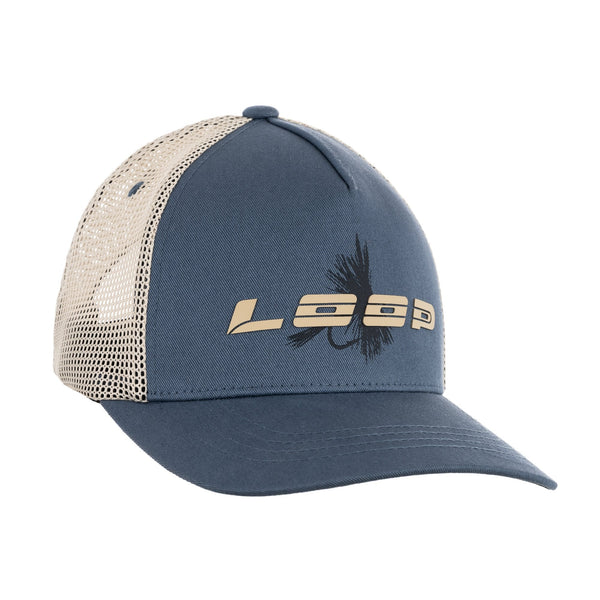 Fly Trucker Cap in Blue Grey