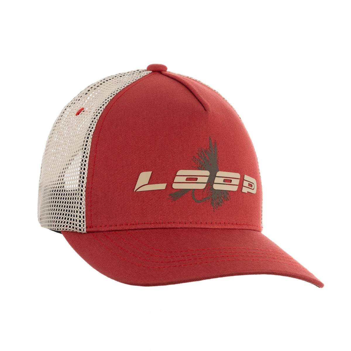Fly Trucker Cap in Burnt Russet