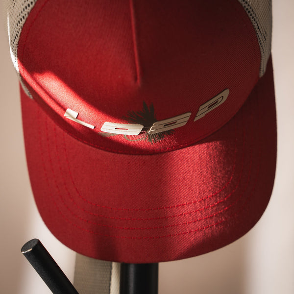 Fly Trucker Cap in Burnt Russet