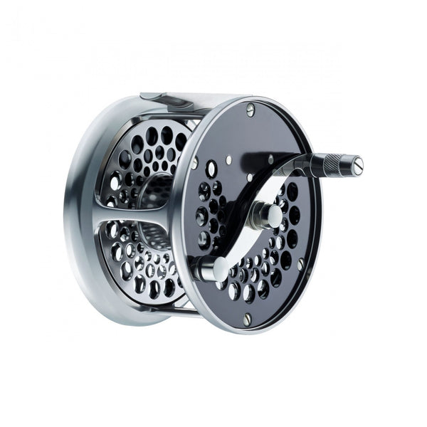 Classic Ported Plate Fly Reels in Black