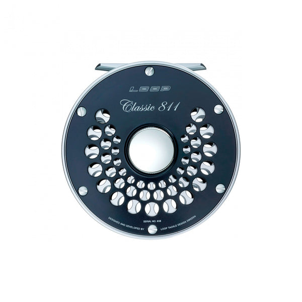 Classic Ported Plate Fly Reels in Black