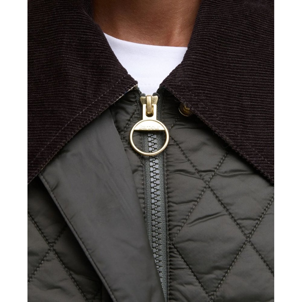 Modern Beadnell Quilted Jacket - Sage/Ancient