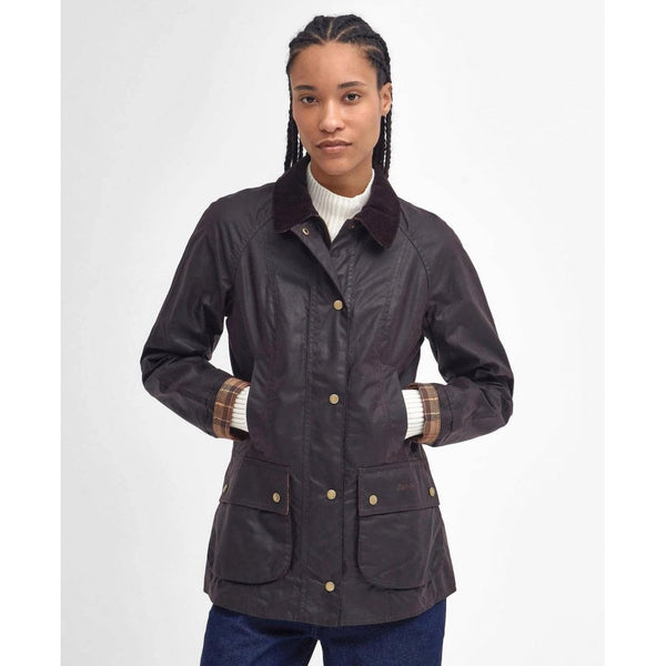 Classic Beadnell Wax Jacket in Rustic