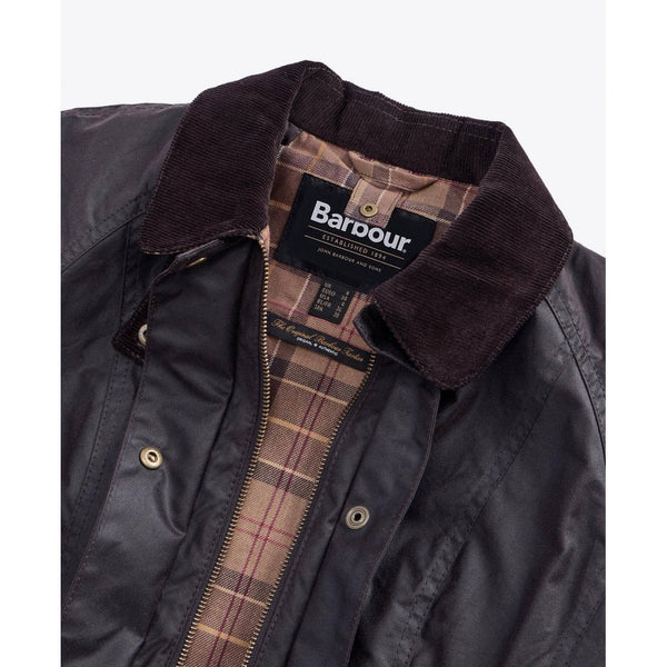 Classic Beadnell Wax Jacket in Rustic