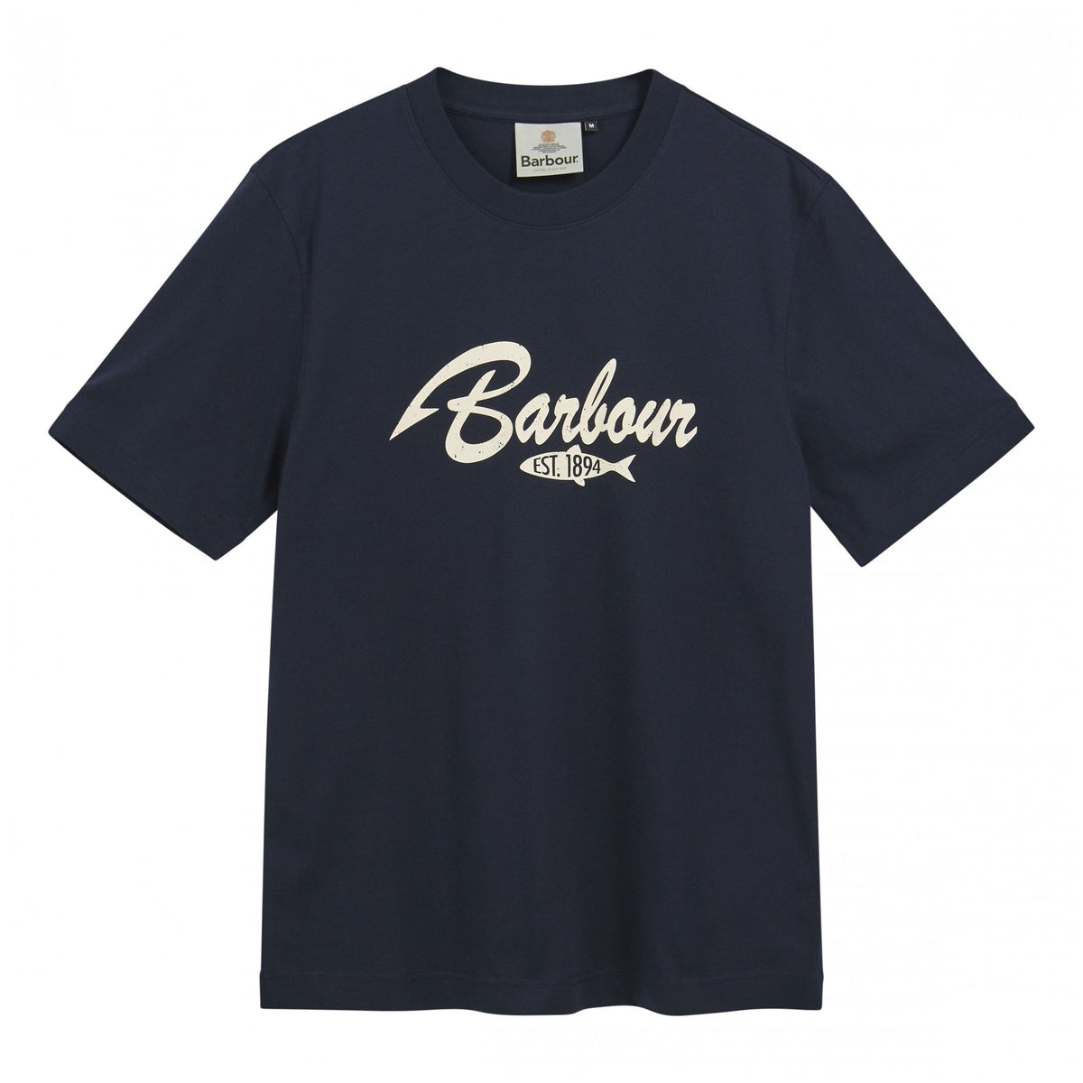 Hook Relaxed Graphic T-Shirt - Dark Navy