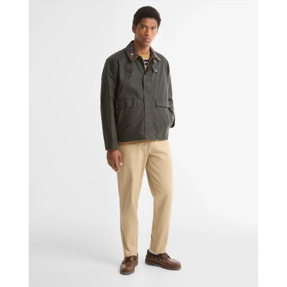 Icons Spey Wax Jacket - Sage