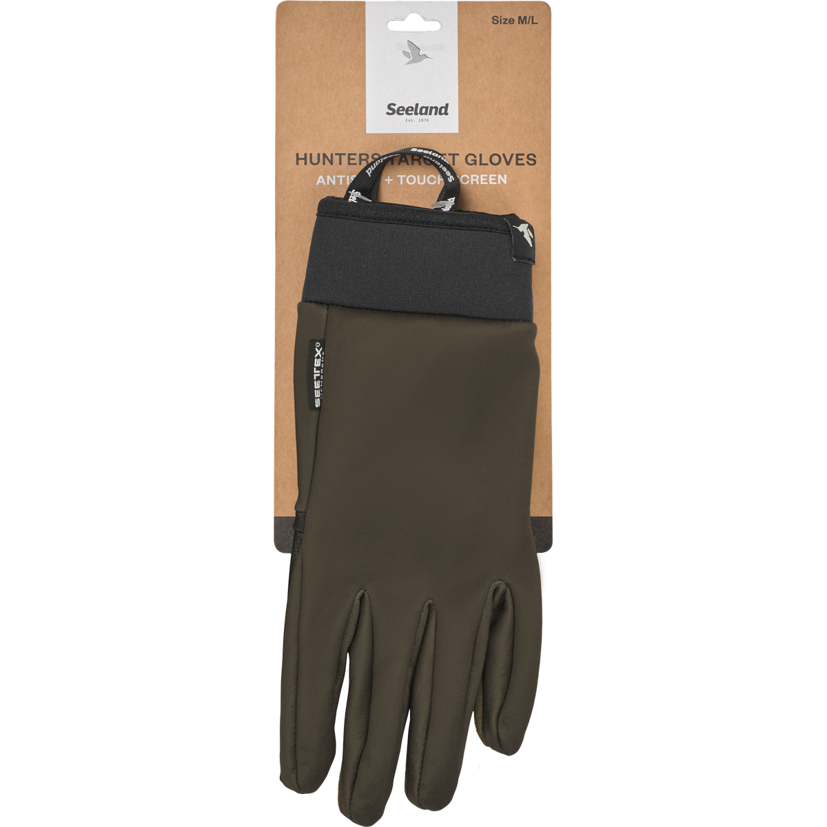 Target Gloves - Pine green