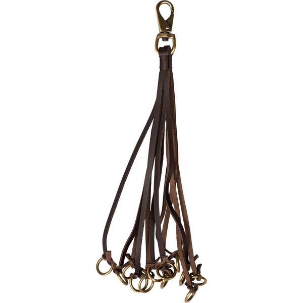 Durable leather carrier for up to 12 birds