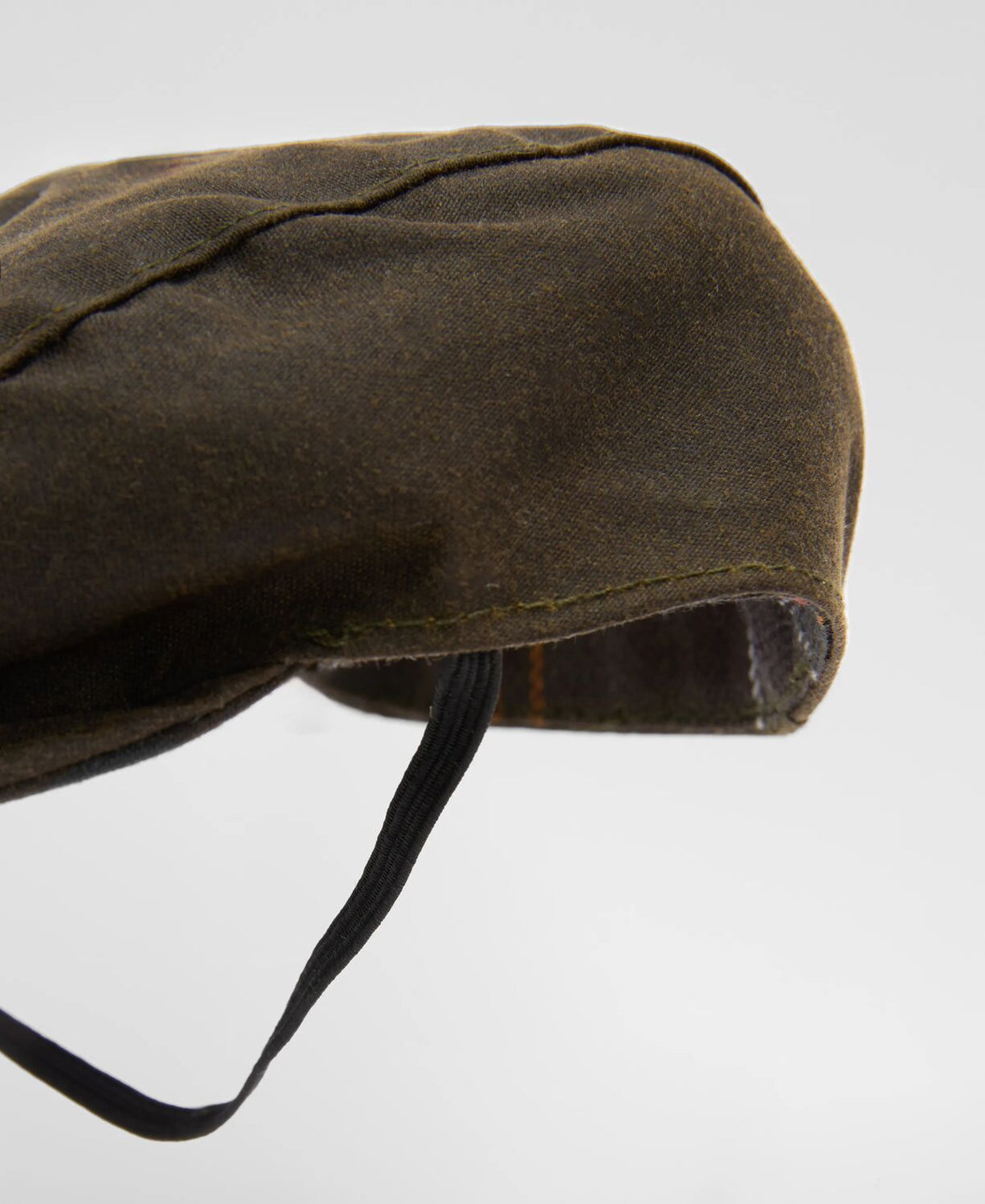 Dog Wax Flat Cap - Olive