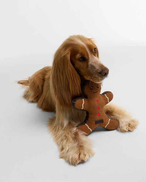 Dog Christmas Gingerbread Toy