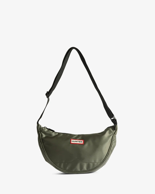 Kambaba Green Claymorie Nylon Sling Crossbody Bag