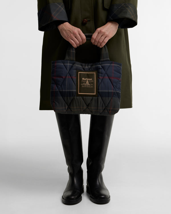 Tartan Arlene Mini Quilted Tote Bag - RRP £74.95