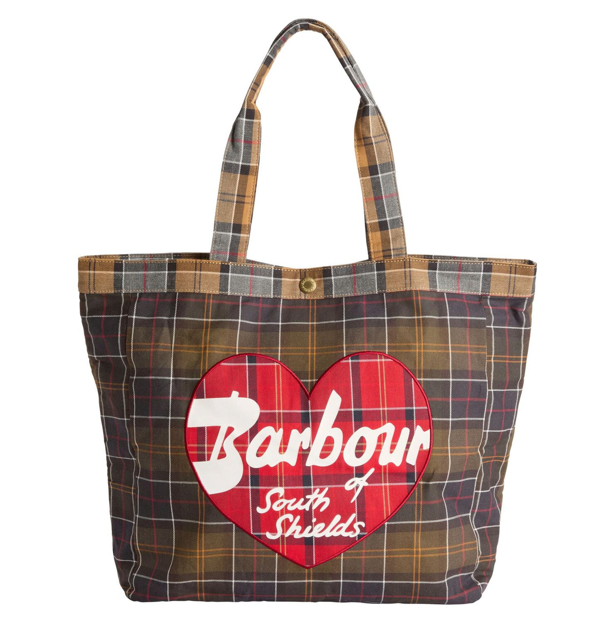 Barbour Heart Tote Bag