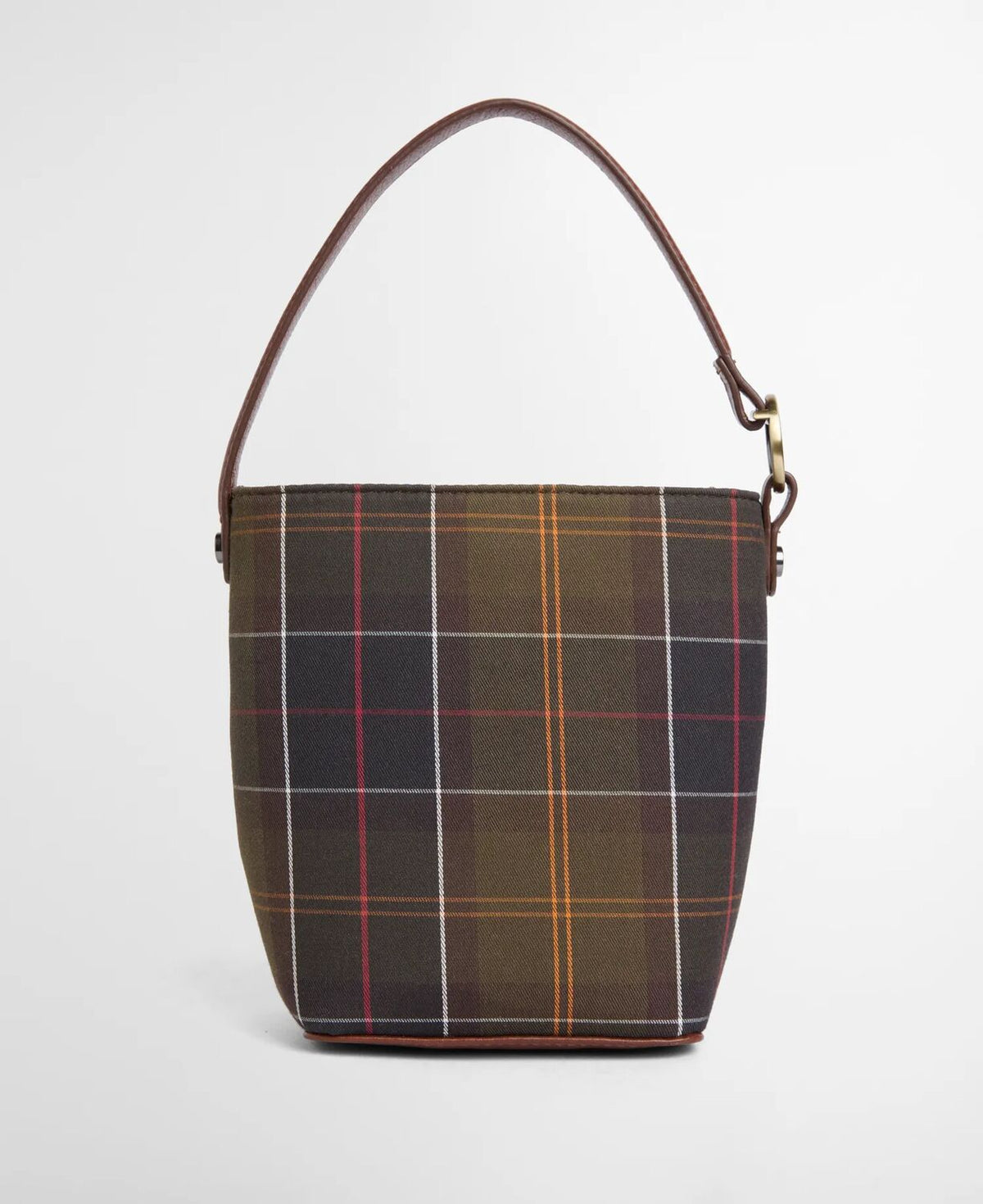 Cedar Mini Tartan Bucket Bag